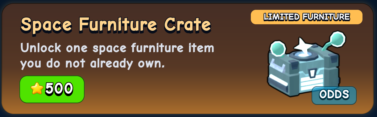 Galactic Shop crate screenshot